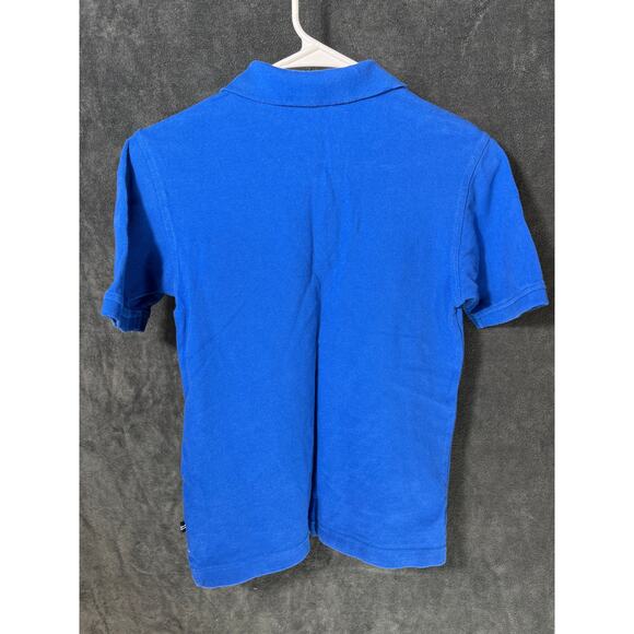 Boys Nautica Blue Polo Shirt 10 - Picture 3 of 3